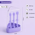 Baby Silicone Brush 3pcs Set
